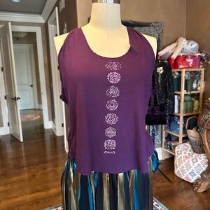 Open Back Crop Top Chakra